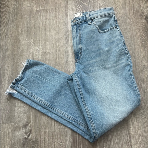 Abercrombie & Fitch Denim - Abercrombie & Fitch Women’s Light Blue Skinny High-Rise Jeans Size 28/6R